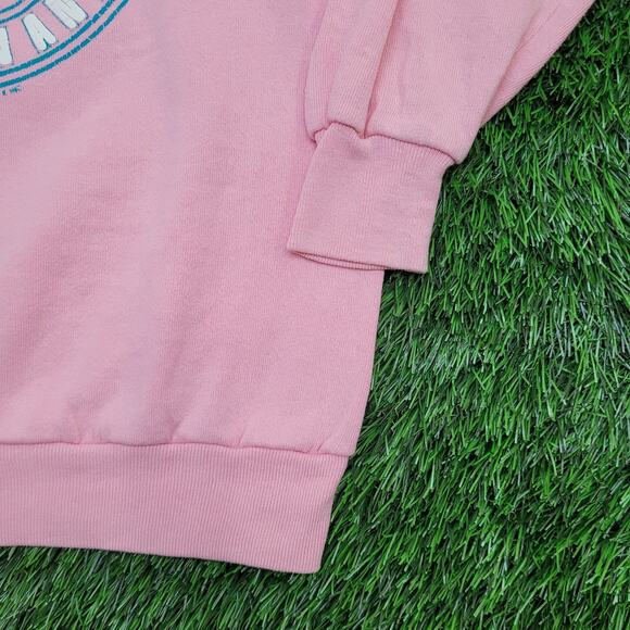 Vintage 1989 Floral Sweatshirt Womens Medium 18x23 Pink USA - Picture 13 of 13